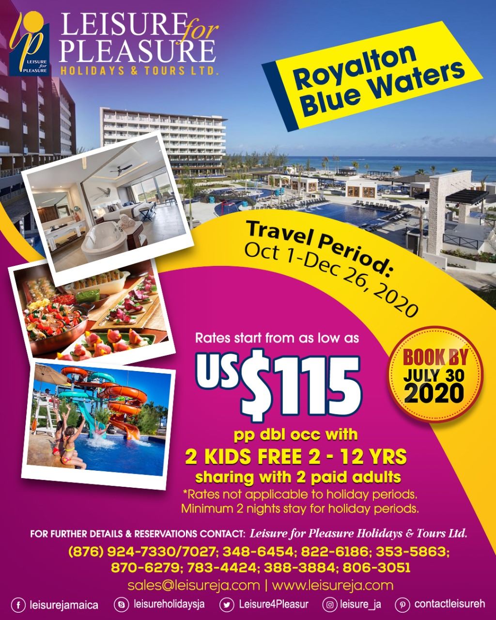 Jamaican Hotel Specials – Page 2 – Leisure For Pleasure Holidays and ...