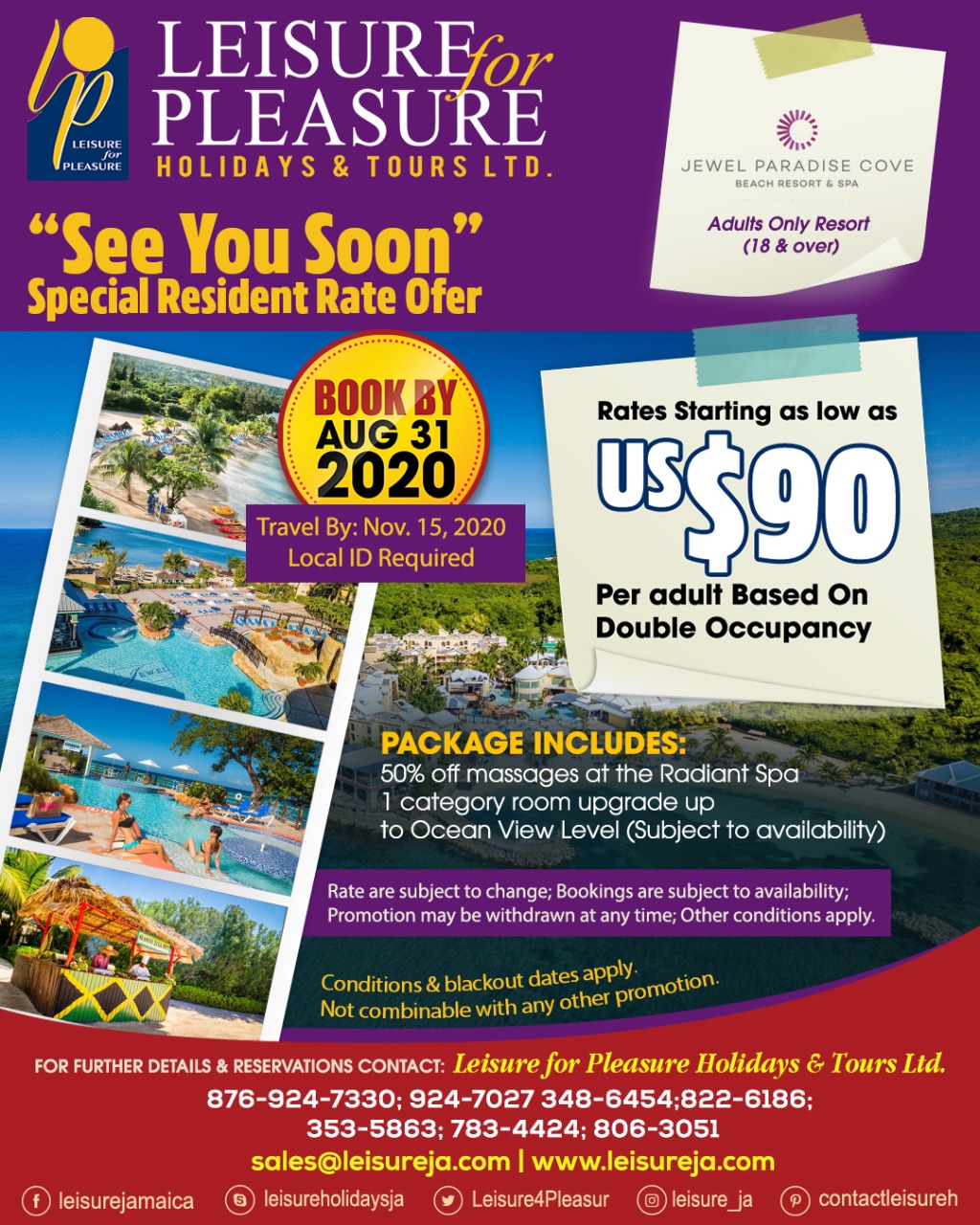 Leisure For Pleasure Holidays And Tours Limited – Bringing The World To 