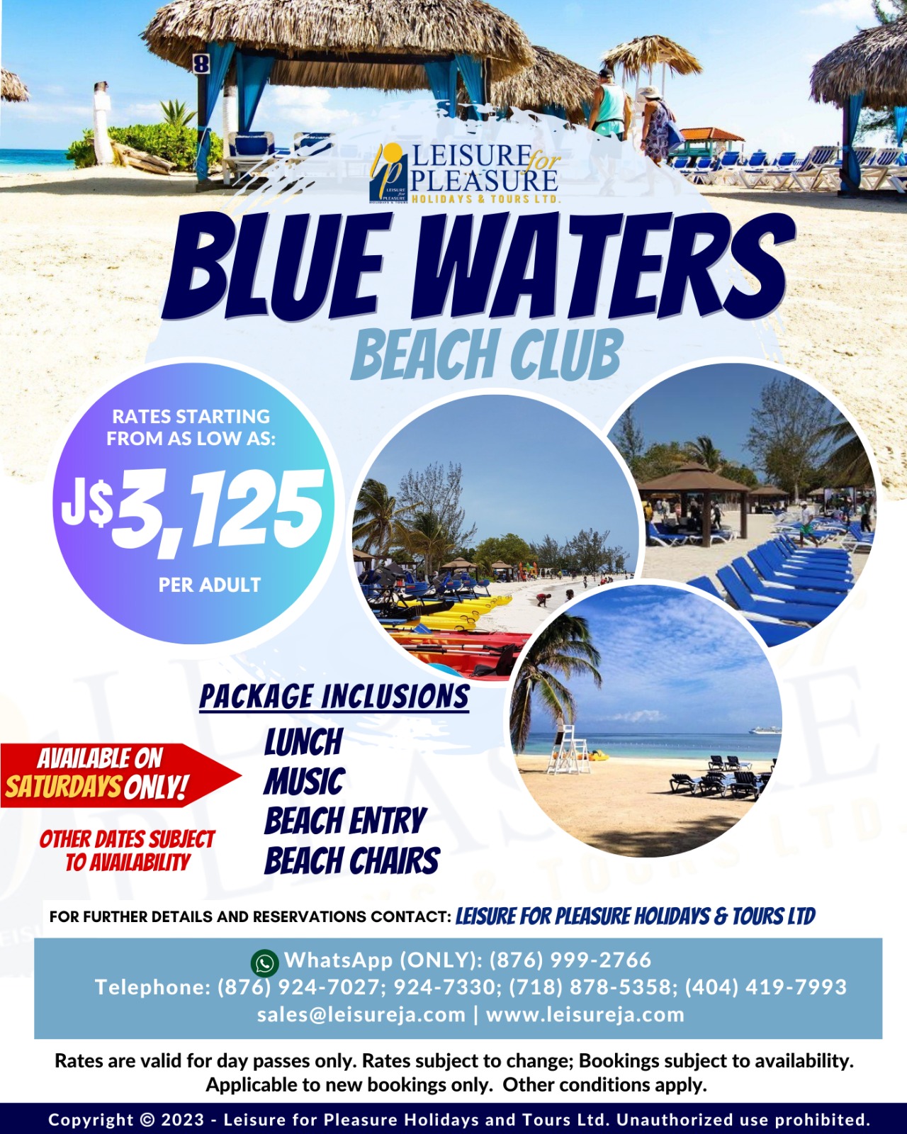 Blue Waters Beach Club