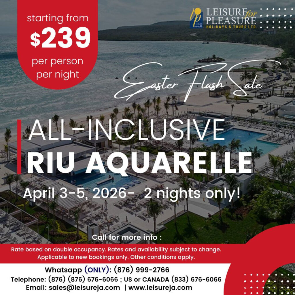 Easter Flash Sale ALL-INCLUSIVE RIU AQUARELLE