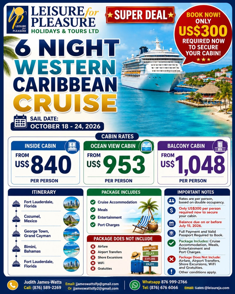6-Night Western Caribbean Cruise Super Deal