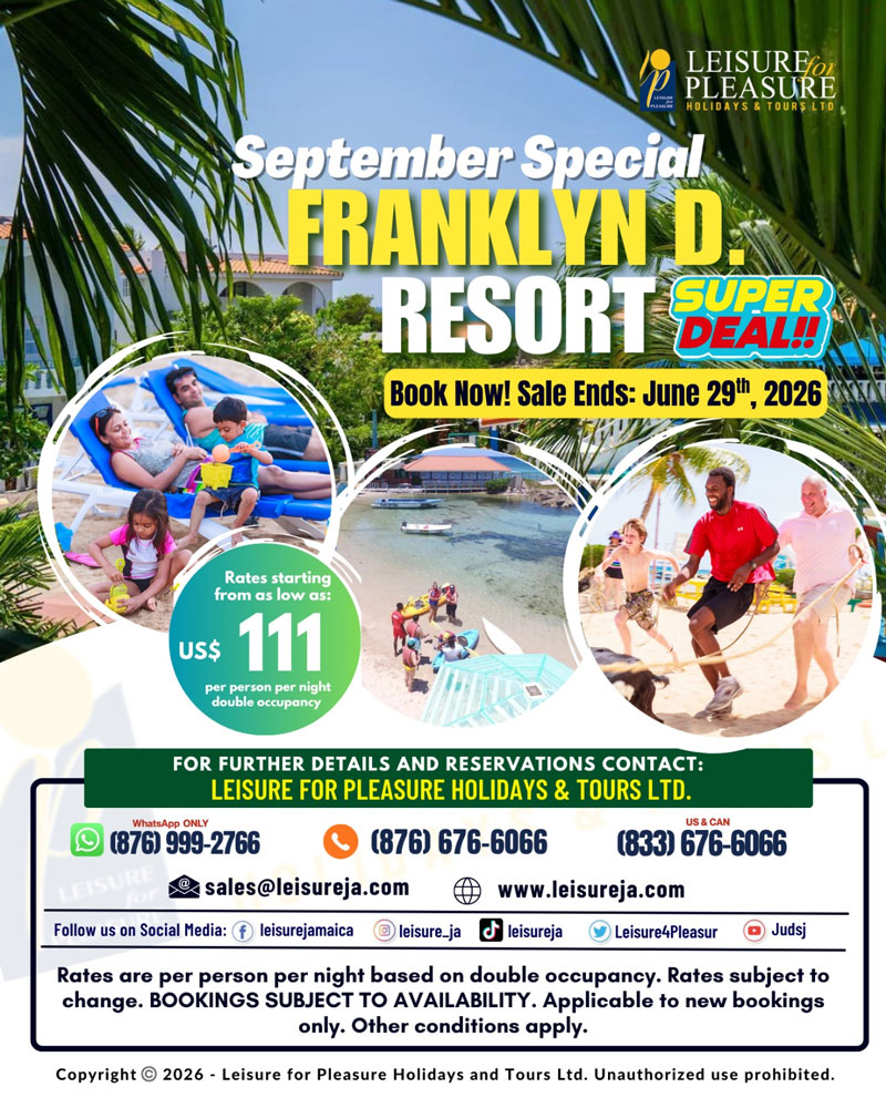 Franklyn D. Resort September Special