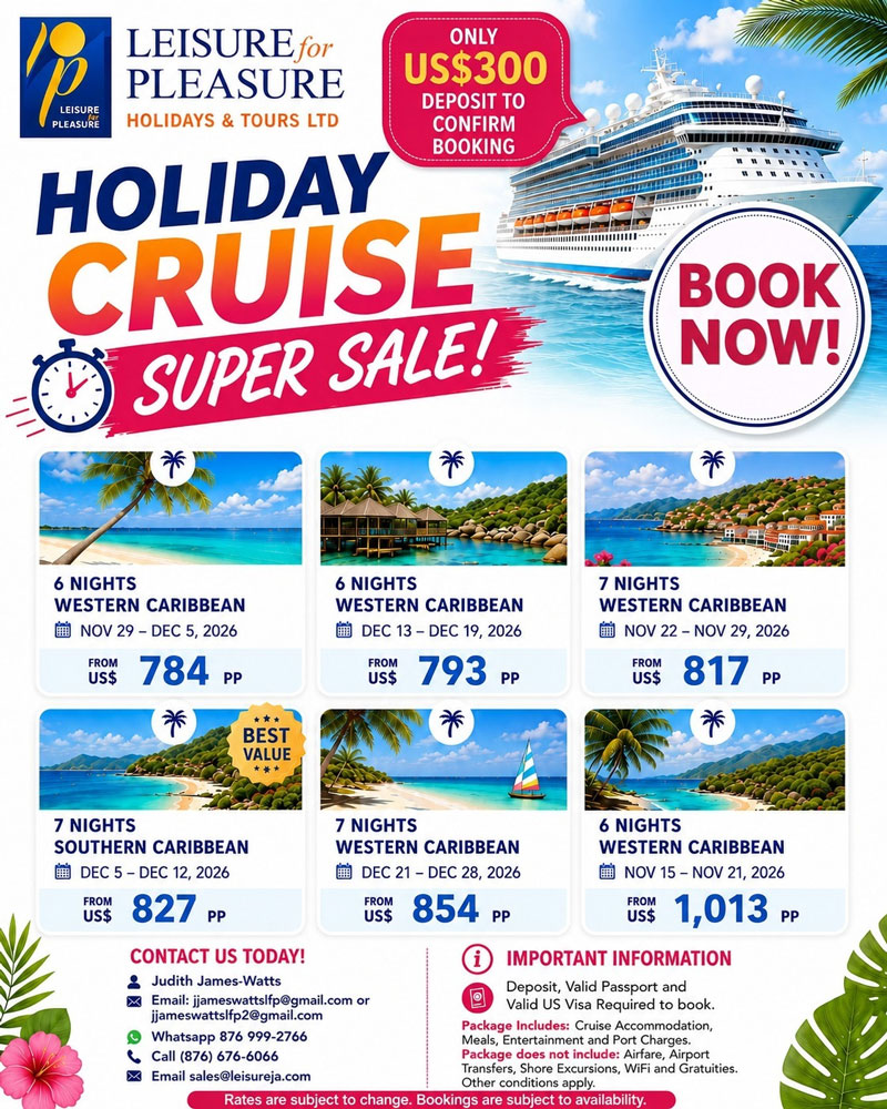 Holiday Cruise Super Sale