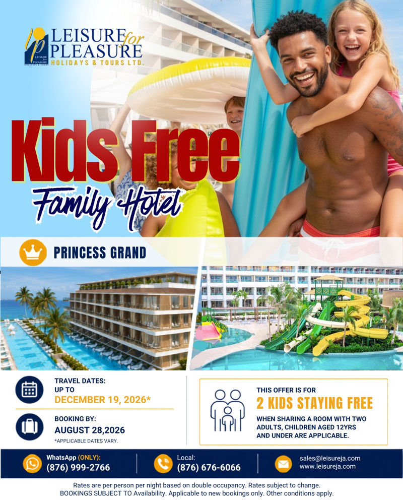 Princess Grand Jamaica – Kids Stay Free Family Hotel Offer 2026